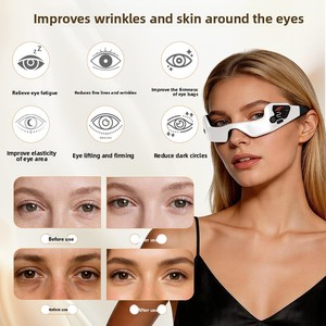 Masseur oculaire sans fil étanche à lumière rouge, le plus vendu, pour les cernes, protection des yeux, usage domestique, modèle MYY001 - Product Image 3