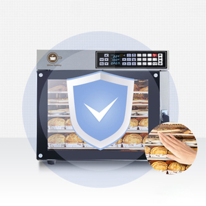 Forno a convezione commerciale dell'aria calda del forno elettrico della torta da tavolo 95L da vendere - Product Image 5