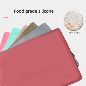 Tapis <span class=keywords><strong>de</strong></span> cuisson et <span class=keywords><strong>de</strong></span> coloriage en silicone réutilisable, pliable, lavable, personnalisé, antiadhésif et résistant à la chaleur pour bébé, vente en gros - Product Image 3
