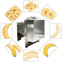 220V Bananen-, aardappel- en uien snijmachine, eenvoudig te bedienen, geschikt voor Zuidoost-Azië, oplossing voor spanningsverschil, geen transformator nodig.