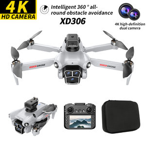 Dron K1 2025 para Principiantes, Plegable, de Plástico, con Evitación de Obstáculos, Cámara Dual HD, Modo Sin Cabeza, Quadcopter RC, Pantalla de 4.3 Pulgadas, Baterías - Product Image 3