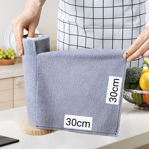 Rouleau de chiffons microfibres multi-usages jaunes, best-seller, <span class=keywords><strong>pour</strong></span> la maison, la <span class=keywords><strong>cuisine</strong></span>, le lavage de voiture et la vaisselle - Product Image 2