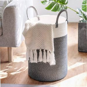 Set Cesti da Picnic in Bambù, Cesto Intrecciato a Mano con Coperchio, Borsa Piccola Impilabile, con Foglie di <span class=keywords><strong>Felce</strong></span>, in Fibra Naturale, 25 cm - Product Image 5