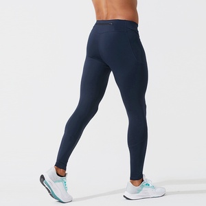 Pantalones largos deportivos ajustados de secado rápido y piel de 230G para ejercicio intenso Pantalones superiores que absorben la humedad - Product Image 4