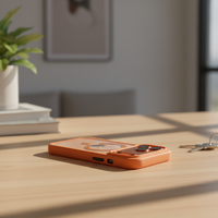 Nouvelle Coque Magnétique Intelligente avec Bouton Caméra pour iPhone 17, 17 Pro Max – Étui Antichoc avec Cadre Coloré pour iPhone 17 Air