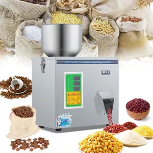 Máquina de llenado de polvo de 1-100g, máquina dispensadora de café en polvo, con bolsita de partículas, para rellenar granos de especias