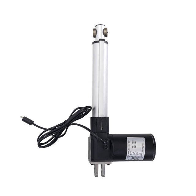 12V/24V/36V/48V DC Motor Powered Waterproof IP43 Linear Actuator 6000N Force 20mm-1000mm Range for Display Cabinets Fans