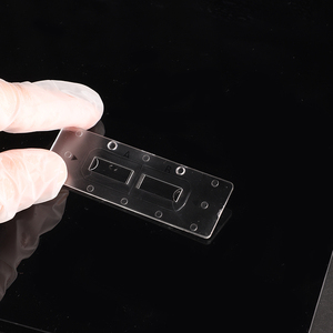 อุปกรณ์ห้องปฏิบัติการ ชิปเซลล์ PMMA แบบใช้แล้วทิ้ง กล่องนับเซลล์แบบใส สำหรับงานกลึงด้วยเลเซอร์ - Product Image 2