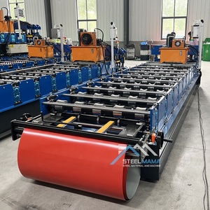 Cameroun populaire entièrement automatique couleur acier 840 trapézoïdal IBR faisant rouleau formant la machine - Product Image 5