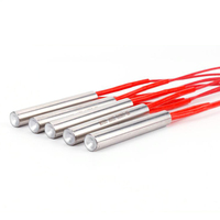 Élément chauffant à cartouche électrique en acier inoxydable personnalisé 12V 24V 110V 220V pour moule, 100W 200W 300W 600W, équipement