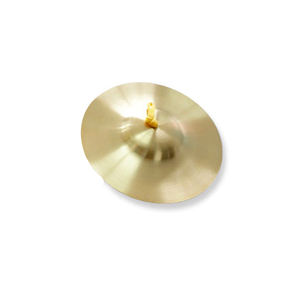 <span class=keywords><strong>Cymbales</strong></span> en laiton de petite taille 5,5 cm, instrument de percussion Orff de haute qualité, outil pédagogique musical - Product Image 5