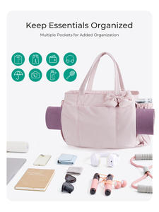 <span class=keywords><strong>Borsa</strong></span> Trapuntata Personalizzata con Logo, Grande Capacità, Resistente, per Laptop, Yoga e Lavoro, per Donne - Product Image 3