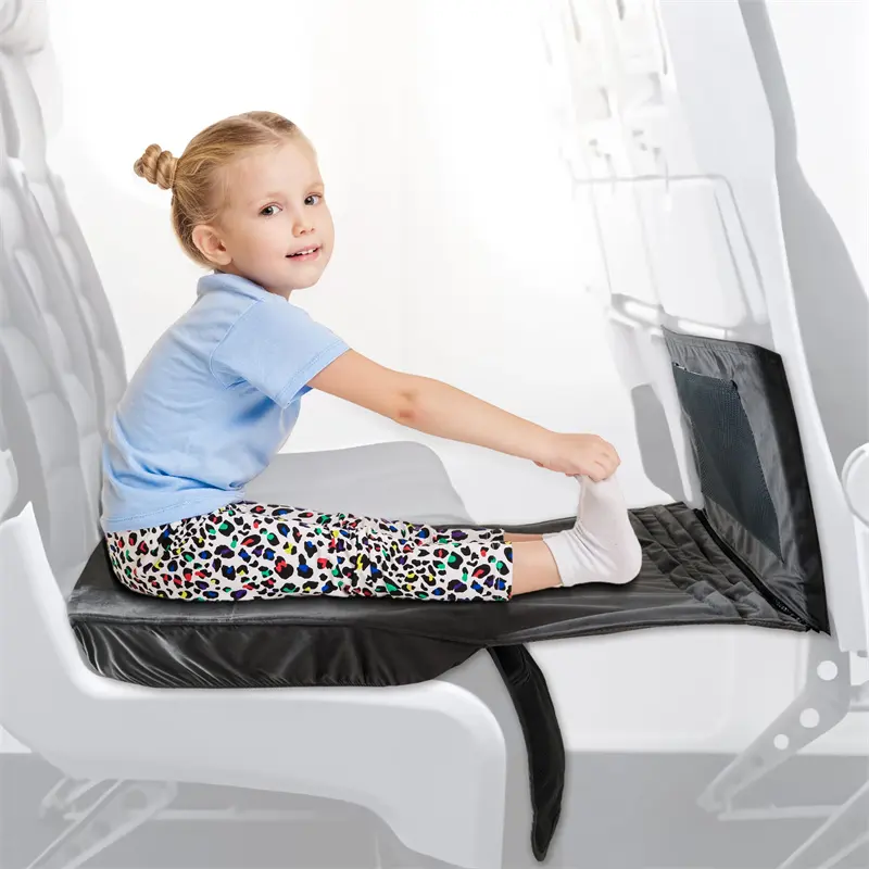 Toddler Airplane Bed Travel Essentials Airplane Kids Seat Extender to the Tray Portable Toddler Bed Travel Essentials for Flying