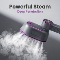 Défroisseur Vapeur Portable Multifonctionnel Rotatif Électrique LCD 1300W Vertical pour Vêtements – Nouveau Modèle en Gros pour Usage Domestique