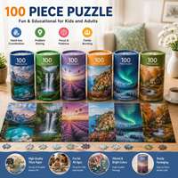 Puzzle Jigsaw Berkualitas Tinggi yang Dapat Disesuaikan, Gambar Tempat Wisata Dunia, Puzzle Saling Mengunci untuk Malam Permainan Keluarga
