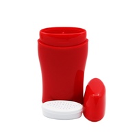 Fournisseur 50g rouge vide Twist Up PP Gel Stick Déodorant Conteneur Bouteille Remplissage