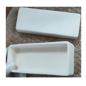 Bac rectangulaire en céramique alumine à 99% de pureté élevée, pour fondre <span class=keywords><strong>le</strong></span> métal - Product Image 3