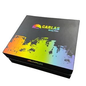 Carlas La quatrième génération dernier échantillon Échantillons de couleurs Film de carrosserie de voiture Emballage en vinyle Échantillon de carte de couleur