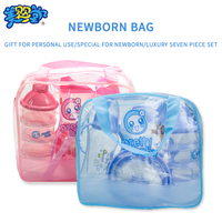 Coffret Cadeau Biberons Multifonctionnels pour Nouveau-Né, Vente Chaude, 7 Pièces/Set, Ensemble de Produits pour Bébé
