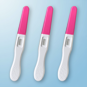 DEEPBLUE Test de <span class=keywords><strong>grossesse</strong></span> urinaire HCG Midstream, certifié CE, manuel, une étape, précision de 99,5 %, utilisation à domicile, garantie 3 ans - Product Image 3