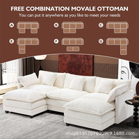 VONLIVA Fabrik Maßgefertigtes Einsitziges Sofa-Set Modernes Design Quadratische Form Stoff Wohnzimmer Kinder-Lounge-Möbel