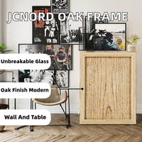 Cadre photo rectangulaire en MDF coloré avec plexiglas incassable, cadre moderne pour murs et tables