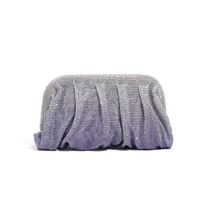 Bolso de Noche de Poliéster de Alta Gama con un Solo Asa, Hecho a Mano, con Diamantes de Imitación y Diseño de Clip de Nube, a la Moda, Tanjing - Product Image 6