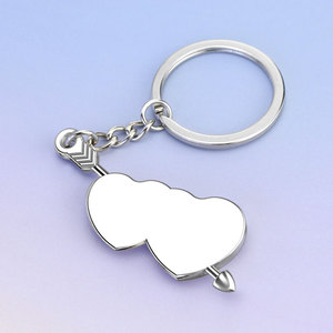 Xun xin dễ thương men Keychain tình yêu thư trái tim mũi tên Keyring CUPID Keychain Quà Tặng Ngày Valentine phụ nữ người đàn ông DIY handmade trang sức - Product Image 2