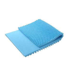 Matelas <span class=keywords><strong>de</strong></span> refroidissement <span class=keywords><strong>de</strong></span> lit en mousse à mémoire compressible en <span class=keywords><strong>forme</strong></span> <span class=keywords><strong>de</strong></span> vague <span class=keywords><strong>de</strong></span> gel hybride avec housse amovible <span class=keywords><strong>Surmatelas</strong></span> hybride moyennement ferme - Product Image 2