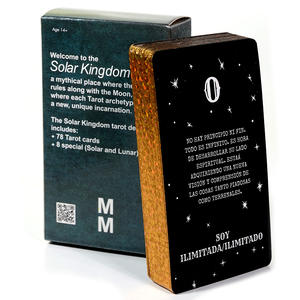 Permainan papan dalam ruangan 78 buah grosir kartu <span class=keywords><strong>Tarot</strong></span> dek Spanyol <span class=keywords><strong>Tarot</strong></span> En Espanol Cartas De <span class=keywords><strong>Tarot</strong></span> - Product Image 6