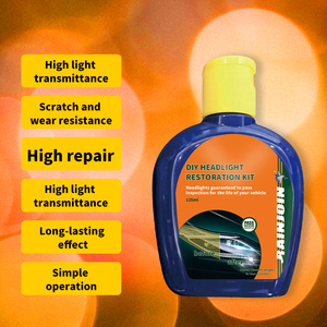 Limpiador y restaurador de <span class=keywords><strong>faros</strong></span> de coche de 125 ml para <span class=keywords><strong>pulir</strong></span> y renovar la oxidación de las lentes de los <span class=keywords><strong>faros</strong></span> delanteros - Product Image 4