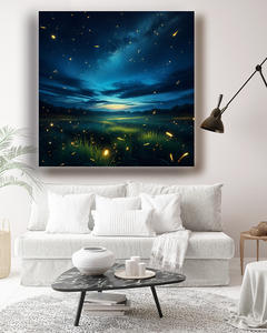 Pintura <span class=keywords><strong>de</strong></span> Paisaje Acuarela para el Hogar, <span class=keywords><strong>Montañas</strong></span> Doradas Brillantes, Arte Decorativo con el Sol para Salas <span class=keywords><strong>de</strong></span> Estar, Estudios y Dormitorios Modernos - Product Image 2