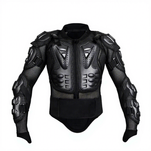 Bugzy Apparels Full Sleeve Motorcycle Protective <b>Jacket</b> <b>Men</b> Breathable Spandex Nylon All Seasons Racing Wear - Product Image 2