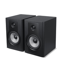Woofer Digital de madera de 100W y 6,5 pulgadas, bajo TRS, estudio en casa, laboratorio de grabación de música, altavoz de Monitor activo alimentado profesional