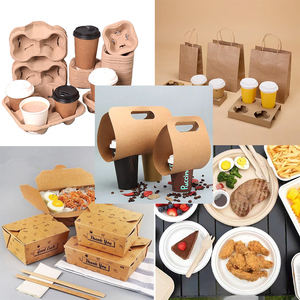 Cốc Cà Phê Giấy Đóng Gói Mang Đi Quán Cà Phê Túi Giấy <span class=keywords><strong>Logo</strong></span> Tùy Chỉnh - Product Image 6