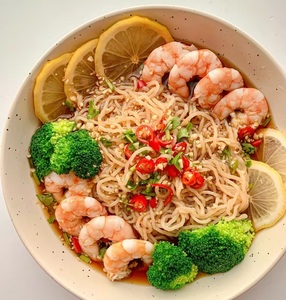 Noodles di Konjac Vegani a Zero Calorie e Basso Contenuto di Carboidrati, Pasta Istantanea Halal Pronta da Mangiare, a Basso Contenuto di Grassi, Confezione da 400g - Product Image 4