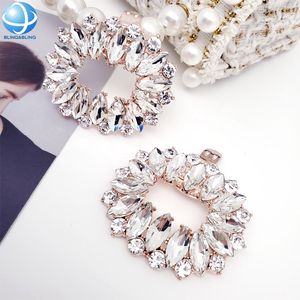 Strass ornements en métal pour les chaussures ovales en métal - Product Image 4