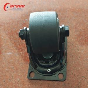 1200lbs 3-Zoll-Stahlplattenrollen mit glas verstärkten Nylon-Rad rollen mit geringer Schwerkraft OEM anpassbar - Product Image 4