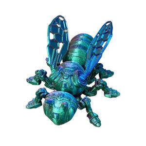 3D impreso vidrio mecánico abeja abejorro ornamento congelado tema 1/12 escala juguetes hechos a mano - Product Image 2