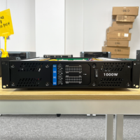 H Sınıfı Profesyonel 4 Kanallı 1000W Ses Güç Amplifikatörü, Aşırı Isınma Korumalı, KTV Dış Mekan Performansları için Uygundur.