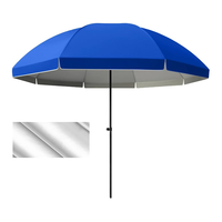 Impression numérique Parapluie droit professionnel pliant à commande manuelle-Étanche et résistant aux UV pour une utilisation dans la cour