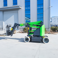 Nacelle élévatrice articulée électrique autopropulsée pour le nettoyage des façades de bâtiments, 12m, 14m, 16m, 18m, 20m, 22m