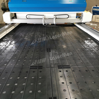 Usine 1825 rouleau à rouleau automatique coupe tissu Co2 Laser vêtements Lazer coupe gravure Machine