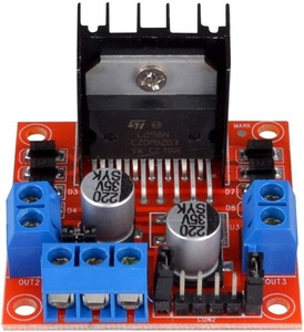 Driver de moteur L298N - Pont en H double pour moteurs pas à pas/CC, Arduino (, MEGA) dans les voitures intelligentes - Product Image 4