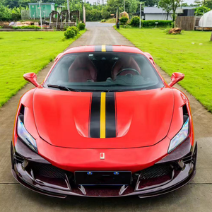 Kit Carrozzeria in Fibra di Carbonio Stile <span class=keywords><strong>C</strong></span> per Ferrari F8 Tributo F8 Spider 2020-2023, Aggiornamento Estetico Esterno, Kit in Carbonio Forgiato - Product Image 3