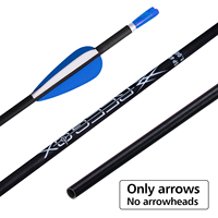 Arbres de flèche en carbone ID haute Performance 4.2mm pour flèches de chasse à arcs composés et classiques pour le tir de précision