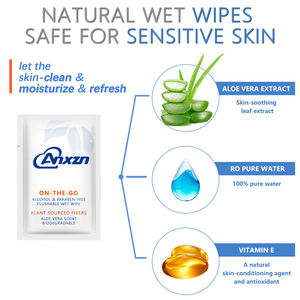 Vente en gros de lingettes nettoyantes <span class=keywords><strong>pour</strong></span> <span class=keywords><strong>le</strong></span> <span class=keywords><strong>corps</strong></span> non tissées, non parfumées, enveloppées de grande taille, marque personnalisée, paquet unique <span class=keywords><strong>pour</strong></span> usage domestique - Product Image 4