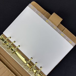 Strumenti a budget minimo per il sistema di buste ricaricabili pagina mensile con divisori di linguette laterali per 6 raccoglitori ad anelli - Product Image 3