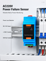 Capteur d'alarme de panne de courant AC 220V, protection contre la charge statique, contrôleur intelligent Tuya en plastique TCP