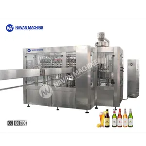 Glazen Fles Bier Productielijn Automatische Bierfles Vulmachine